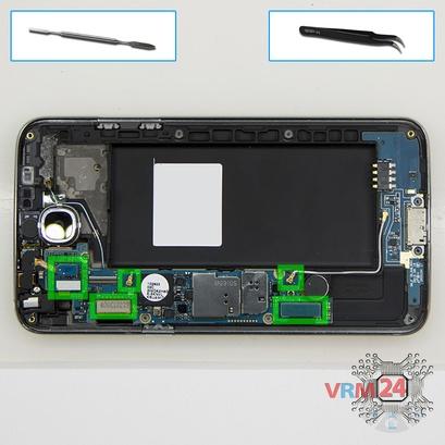 How to disassemble Samsung Galaxy Round SM-G910S, Step 6/1