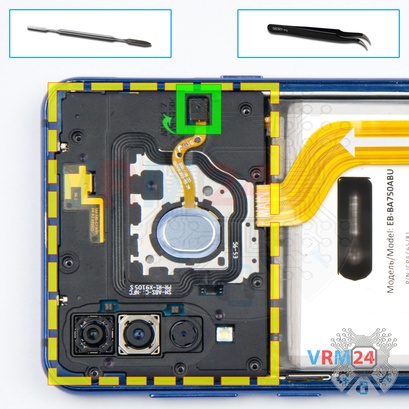 How to disassemble Samsung Galaxy A9 Pro SM-G887, Step 5/1
