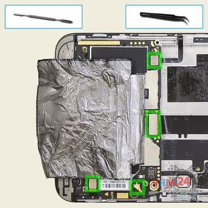 Como desmontar ZTE Blade V7 por si mesmo, Passo 13/1