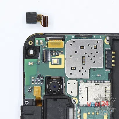 How to disassemble Samsung Galaxy J1 SM-J100, Step 6/2