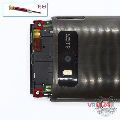 How to disassemble Nokia X7 RM-707, Step 7/1