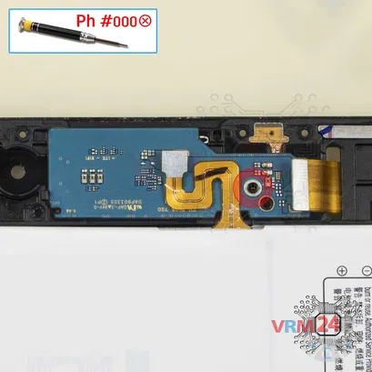 Cómo desmontar Samsung Galaxy Tab S5e SM-T720, Paso 11/1