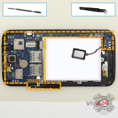 How to disassemble ZTE Blade Q Lux 3G, Step 6/1