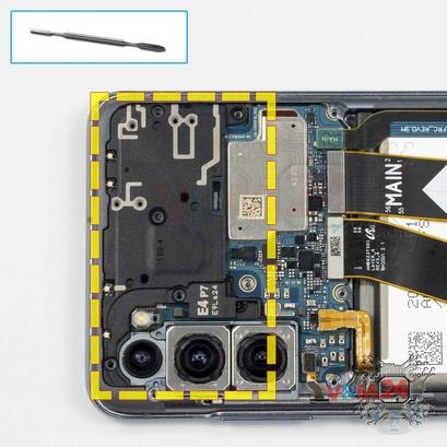 How to disassemble Samsung Galaxy S20 SM-G981, Step 7/1