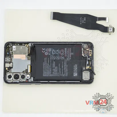 How to disassemble Huawei P20 Pro, Step 9/2