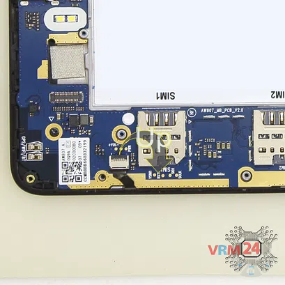 How to disassemble Huawei Y5II, Step 7/2