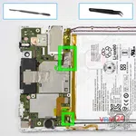 How to disassemble Lenovo Tab 4 TB-8504X, Step 12/1