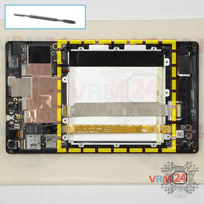Cómo desmontar Asus ZenPad 8.0 Z380KL, Paso 6/1