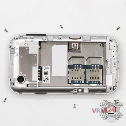How to disassemble LG L40 Dual D170, Step 3/2