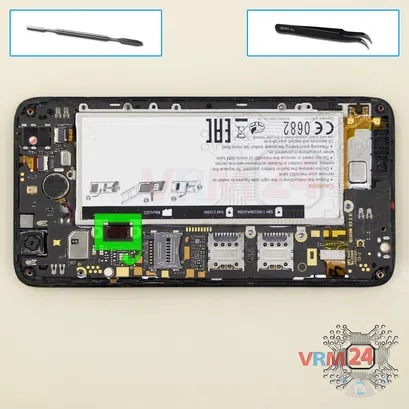 How to disassemble Huawei Ascend G630, Step 5/1