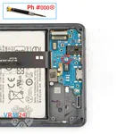 How to disassemble Samsung Galaxy A71 5G SM-A7160, Step 11/1