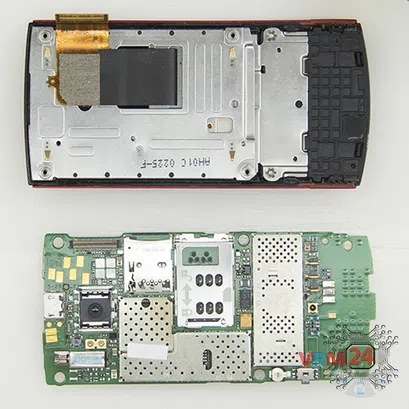 How to disassemble Nokia 6700 slide RM-576, Step 8/2