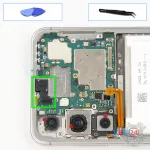 How to disassemble Samsung Galaxy S24 FE SM-S721, Step 16/1