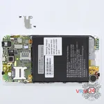 How to disassemble Lenovo A5000, Step 4/2