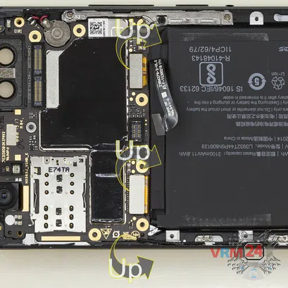 How to disassemble ZTE Nubia Z17, Step 18/2