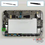 Cómo desmontar Samsung Galaxy Note 8.0'' GT-N5100, Paso 15/1