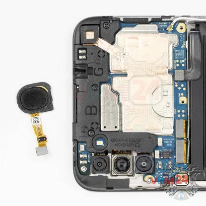 How to disassemble Samsung Galaxy A11 SM-A115, Step 6/2
