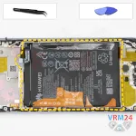 Cómo desmontar Huawei Nova 13i, Paso 20/1