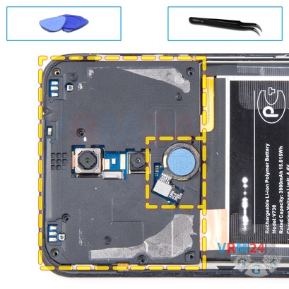 How to disassemble Nokia 1.4 TA-1322, Step 5/1