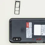 How to disassemble Xiaomi Redmi 6 Pro, Step 1/2