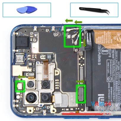 How to disassemble Xiaomi Mi 10 Lite, Step 11/1