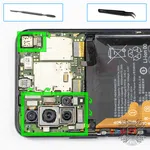 How to disassemble Huawei Honor 20 Pro, Step 10/1