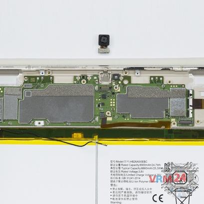 How to disassemble Huawei MediaPad M2 10'', Step 15/2
