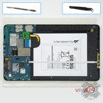 Как разобрать Samsung Galaxy Tab E 9.6'' SM-T561, Шаг 2/1