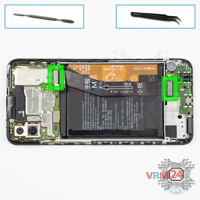 How to disassemble Huawei P Smart (2019), Step 10/1