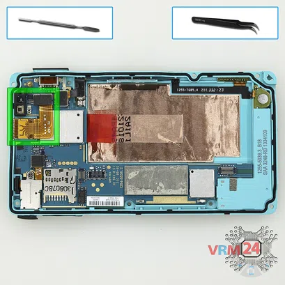 How to disassemble Sony Xperia GO, Step 6/1