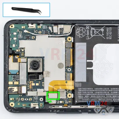 How to disassemble HTC U11 Plus, Step 7/1