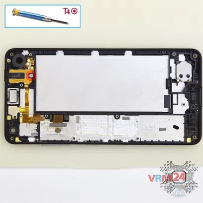 How to disassemble Microsoft Lumia 650 DS RM-1152, Step 9/1