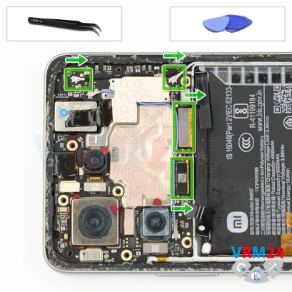 How to disassemble Xiaomi 14T, Step 11/1