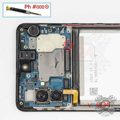 How to disassemble Samsung Galaxy M31s SM-M317, Step 12/1