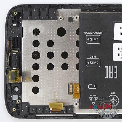 How to disassemble Lenovo A850, Step 9/2
