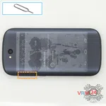 Como desmontar Yota YotaPhone 2 YD201 por si mesmo, Passo 1/1