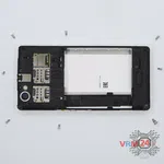 How to disassemble Sony Xperia M, Step 3/2