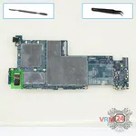 Cómo desmontar Acer Iconia Tab A1-811, Paso 10/1
