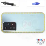 How to disassemble Honor 200 Lite, Step 3/1