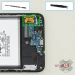 How to disassemble Samsung Galaxy A70 SM-A705, Step 9/1