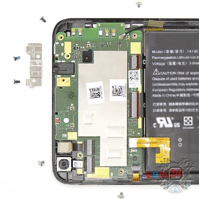 Como desmontar Acer Iconia Talk S A1-734 por si mesmo, Passo 5/2