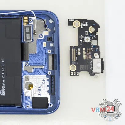 How to disassemble Xiaomi Mi 8 Dual, Step 11/2