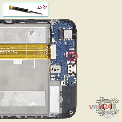 How to disassemble Meizu M5 M611H, Step 8/1