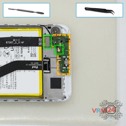 How to disassemble Huawei Honor 7A Pro, Step 7/1