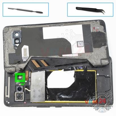 How to disassemble Asus ROG Phone ZS600KL, Step 5/1