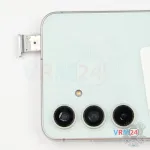 How to disassemble Samsung Galaxy S24 FE SM-S721, Step 2/2