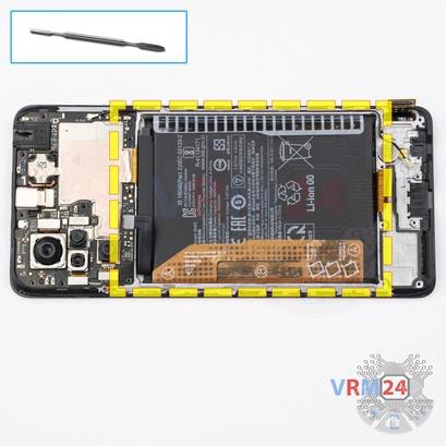 Como desmontar Xiaomi Redmi Note 10 Pro por si mesmo, Passo 10/1