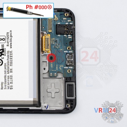 How to disassemble Samsung Galaxy A22 SM-A225, Step 9/1