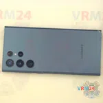 Cómo desmontar Samsung Galaxy S22 Ultra SM-S908, Paso 1/1