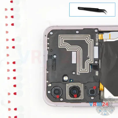 How to disassemble Samsung Galaxy A55 SM-A556, Step 4/1